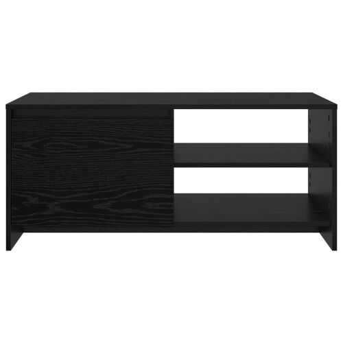 Stolić za kavu Crni hrast 102 x 50 x 45 cm Konstruirano drvo - Crni hrast Cijena