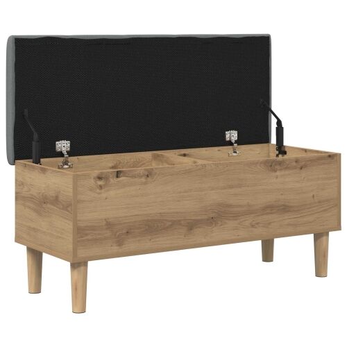 Klupa za odlaganje s jastučićem Hrast artisan 102 x 42 x 46 cm - Hrast artisan 102 x 42 x 46 cm Cijena