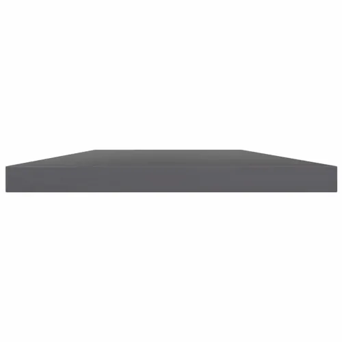 Police za knjige 4 kom visoki sjaj sive 60x10x1,5 cm od iverice - Visoko sjajno siva 60 x 10 x 1.5 cm 4 Cijena
