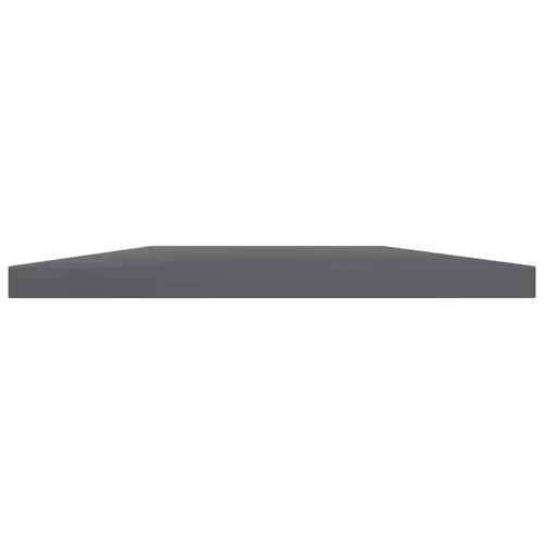 Police za knjige 8 kom visoki sjaj sive 60 x 40 x 1,5 cm drvene - Visoko sjajno siva 60 x 40 x 1.5 cm 8 Cijena
