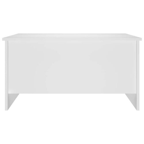 Stolić za kavu bijeli 80x55,5x41,5 cm od konstruiranog drva - Bijela 80 x 55 x 41.5 cm Cijena