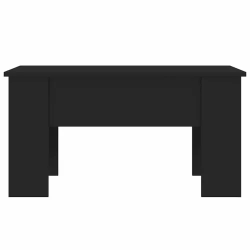 Stolić za kavu crni 79 x 49 x 41 cm od konstruiranog drva - Crna 79 x 49 x 42.5 cm Cijena
