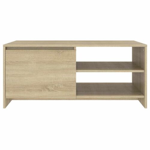 Stolić za kavu boja hrasta 102 x 50 x 45 cm konstruirano drvo - Sonoma hrast Cijena