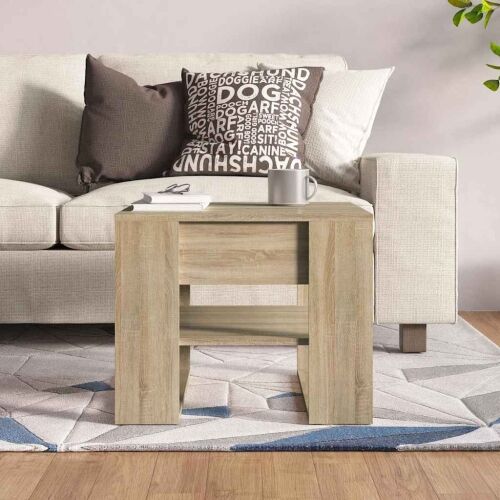 Stolić za kavu boja hrasta 55,5x55x45 cm konstruirano drvo - Sonoma hrast Cijena