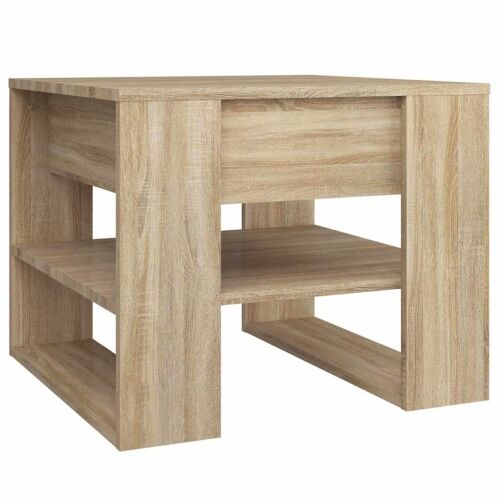 Stolić za kavu boja hrasta 55,5x55x45 cm konstruirano drvo - Sonoma hrast Cijena