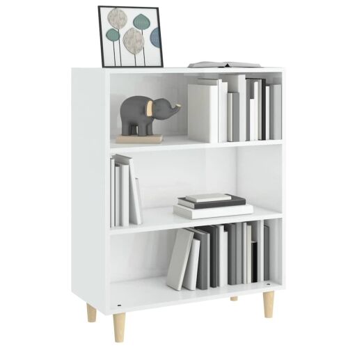 Komoda sjajna bijela 69,5x32,5x90 cm od konstruiranog drva - Visoko sjajno bijela Cijena