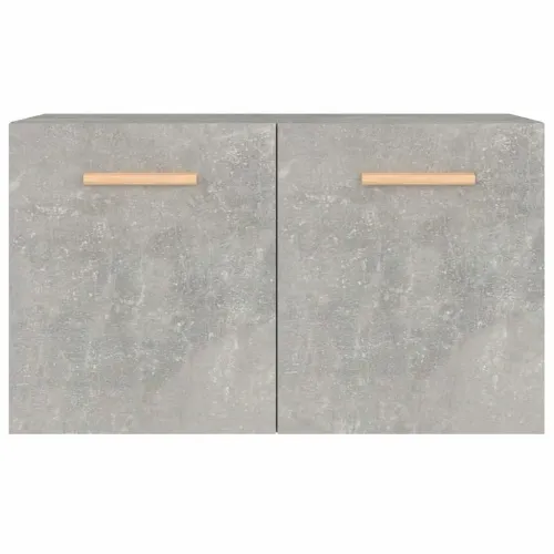 Zidni ormarić boja betona 60x36,5x35 cm od konstruiranog drva - Beton siva Cijena