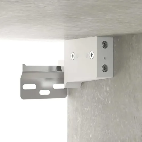 Zidni ormarić boja betona 60x36,5x35 cm od konstruiranog drva - Beton siva Cijena