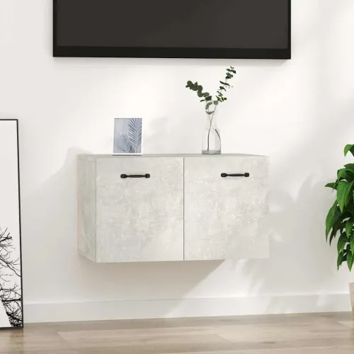 Zidni ormarić boja betona 60x36,5x35 cm od konstruiranog drva - Beton siva Cijena