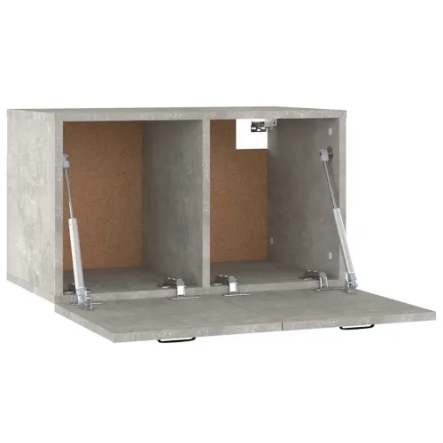 Zidni ormarić boja betona 60x36,5x35 cm od konstruiranog drva - Beton siva Cijena