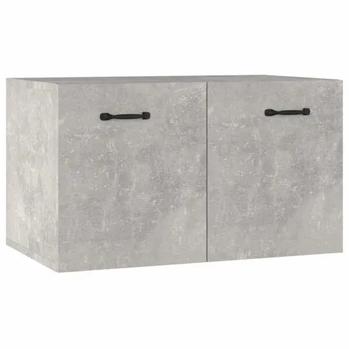 Zidni ormarić boja betona 60x36,5x35 cm od konstruiranog drva - Beton siva Cijena