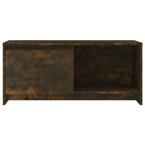 TV ormarić boja dimljenog hrasta 90x35x40 cm konstruirano drvo - Dimljeni hrast Cijena