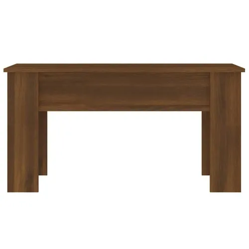 Stolić za kavu smeđa boja hrasta 101x49x52 cm konstruirano drvo - Smeđi hrast 101 x 49 x 52.5 cm Cijena