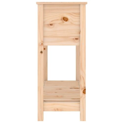 Sadilica s policom 111,5x34,5x81 cm od masivne borovine - Prirodna 111.5 x 34.5 x 81 cm Cijena