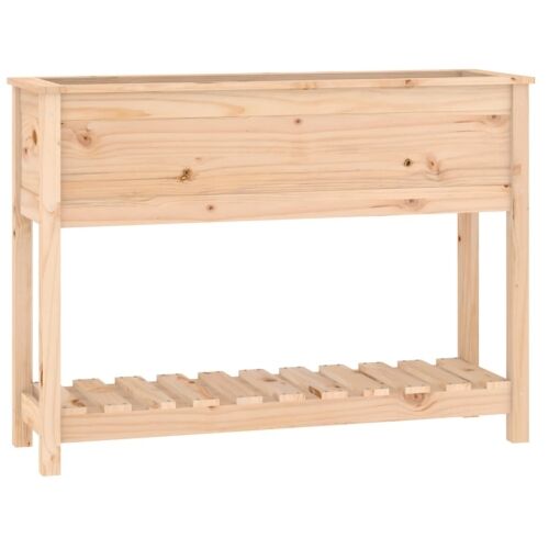 Sadilica s policom 111,5x34,5x81 cm od masivne borovine - Prirodna 111.5 x 34.5 x 81 cm Cijena