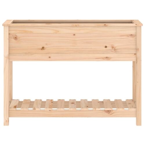 Sadilica s policom 111,5x34,5x81 cm od masivne borovine - Prirodna 111.5 x 34.5 x 81 cm Cijena