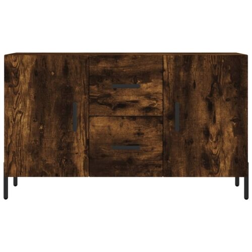 Komoda boja dimljenog hrasta 100 x 36 x 60 cm konstruirano drvo - Dimljeni hrast Cijena