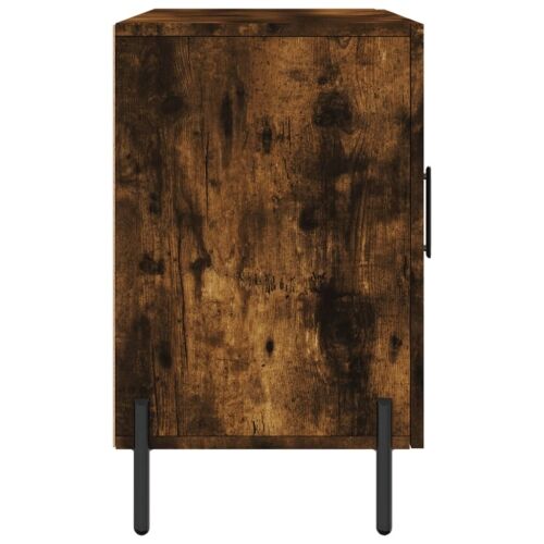 Komoda boja dimljenog hrasta 100 x 36 x 60 cm konstruirano drvo - Dimljeni hrast Cijena