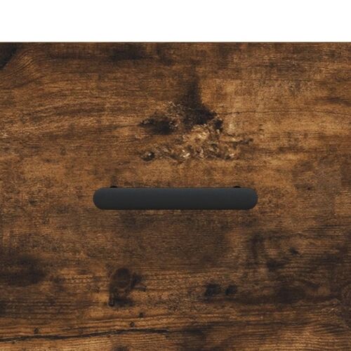 Komoda boja dimljenog hrasta 100 x 36 x 60 cm konstruirano drvo - Dimljeni hrast Cijena