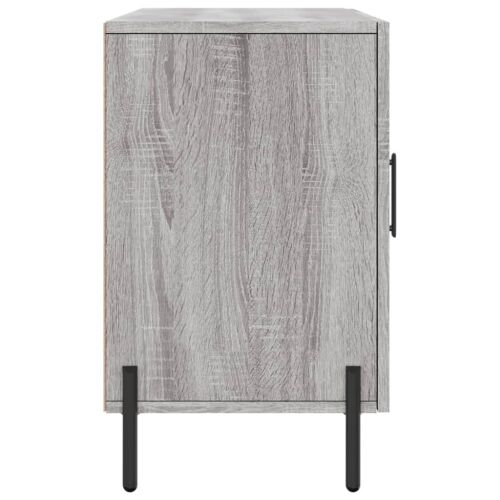 Komoda boja hrasta sonome 100 x 36 x 60 cm konstruirano drvo - Sivi hrast sonoma Cijena
