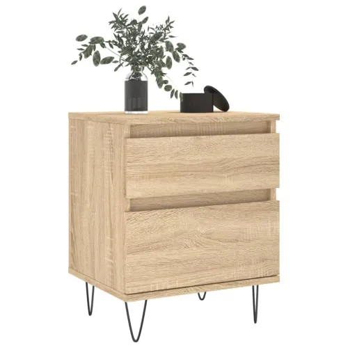 Noćni ormarići 2 kom boja hrasta 40x35x50 cm konstruirano drvo - Sonoma hrast 2 Cijena