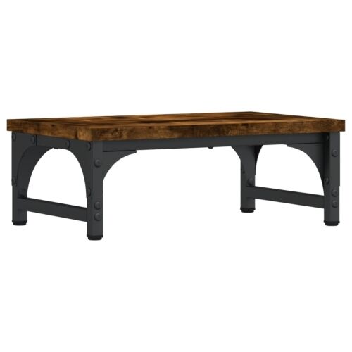 Stalak za monitor boja dimljenog hrasta 37 x 23 x 14 cm drveni - Dimljeni hrast 37 x 23 x 14 cm Dimljeni hrast 37 x 23 x 14 cm Cijena