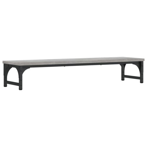 Stalak za monitor siva boja hrasta 85 x 23 x 15,5 cm drveni - Sivi hrast sonoma 85 x 23 x 15.5 cm Sivi hrast sonoma 85 x 23 x 15 Cijena