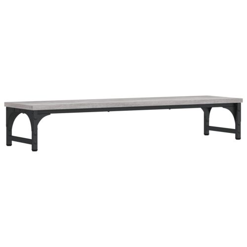 Stalak za monitor siva boja hrasta 85 x 23 x 15,5 cm drveni - Sivi hrast sonoma 85 x 23 x 15.5 cm Sivi hrast sonoma 85 x 23 x 15 Cijena
