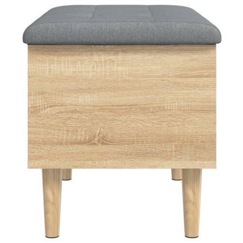 Klupa za pohranu boja hrasta 62x42x46 cm od konstruiranog drva - Sonoma hrast 62 x 42 x 46 cm Cijena