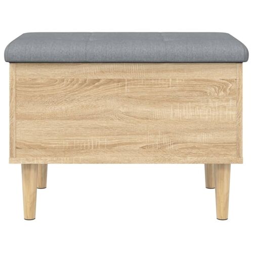 Klupa za pohranu boja hrasta 62x42x46 cm od konstruiranog drva - Sonoma hrast 62 x 42 x 46 cm Cijena
