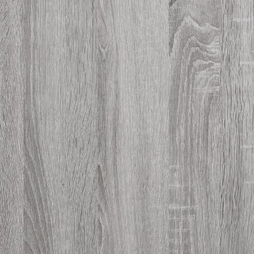 Klupa za pohranu siva boja hrasta 82x42x46 cm konstruirano drvo - Sivi hrast sonoma 82 x 42 x 46 cm Cijena
