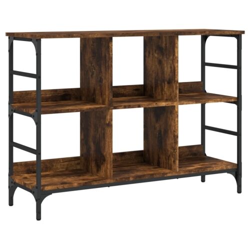Komoda boja dimljenog hrasta 102x32x73,5 cm konstruirano drvo - Dimljeni hrast 73.5 cm Cijena