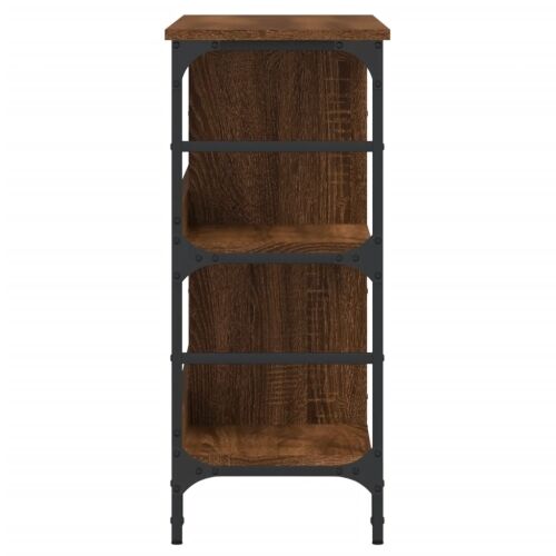 Komoda smeđa boja hrasta 102x32x73,5 cm od konstruiranog drva - Smeđi hrast 73.5 cm Cijena
