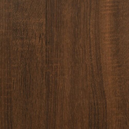 Komoda smeđa boja hrasta 102x32x73,5 cm od konstruiranog drva - Smeđi hrast 73.5 cm Cijena