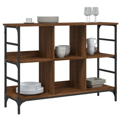 Komoda smeđa boja hrasta 102x32x73,5 cm od konstruiranog drva - Smeđi hrast 73.5 cm Cijena