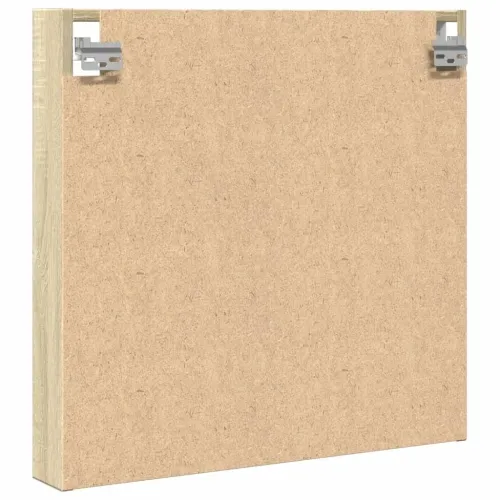 Vitrina boja hrasta sonome 60x8,5x58 cm konstruirano drvo - Sonoma hrast 60 x 8.5 x 58 cm Cijena