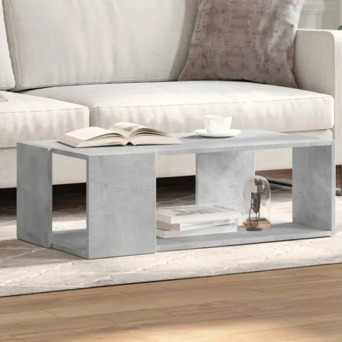 Stolić za kavu boja betona 89,5x48x30 cm konstruirano drvo - Beton siva 89.5 x 48 x 30 cm Cijena