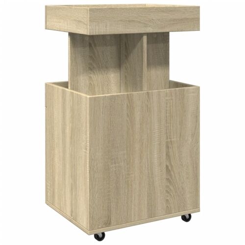 Barska kolica boja hrasta sonome 50x41x89 cm konstruirano drvo - Sonoma hrast Cijena