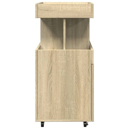 Barska kolica boja hrasta sonome 50x41x89 cm konstruirano drvo - Sonoma hrast Cijena