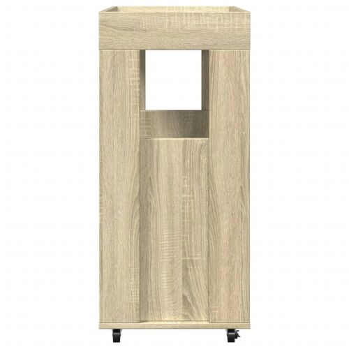 Barska kolica boja hrasta 60x39,5x89 cm od konstruiranog drva - Sonoma hrast Cijena