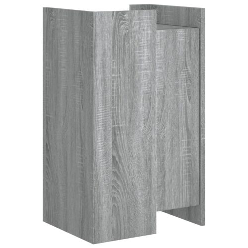 Komoda siva boja hrasta 45x35x75 cm od konstruiranog drva - Sivi hrast sonoma Cijena