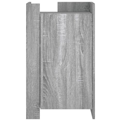 Komoda siva boja hrasta 45x35x75 cm od konstruiranog drva - Sivi hrast sonoma Cijena