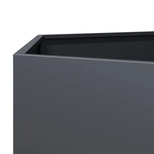 Vrtna sadilica antracit šesterokutna 138 x 120 x 45 cm čelična - Čelik/antracit 138 x 120 x 45 cm 1 Cijena