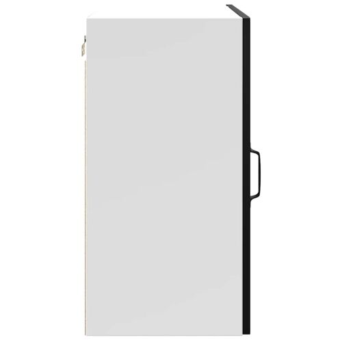 Zidni kuhinjski ormarić Kalmar Crni inženjerski drvo - Crna 1x zidni ormarić (1 vrata) 50 cm širok 60 cm visok Cijena