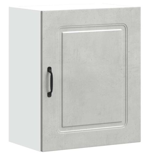 Zidni kuhinjski ormarići 2 kom Kalmar betonsko sivi inženjerski drvo - Beton siva 2x zidni ormarić (1 vrata) 50 cm širok 60 cm v Cijena