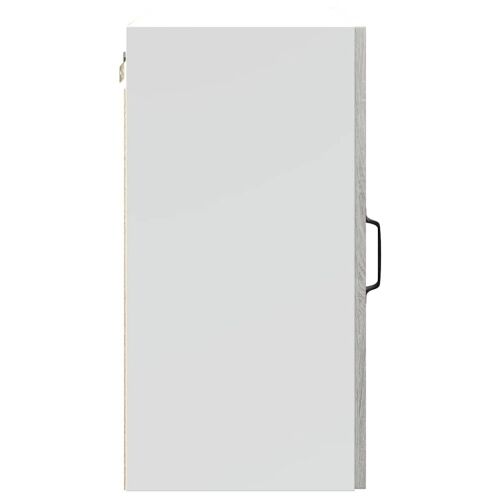 Zidni kuhinjski ormarić Kalmar sivi, sonoma inženjerski drvo - Sivi hrast sonoma 1x zidni ormarić (1 vrata) 50 cm širok 60 cm vi Cijena