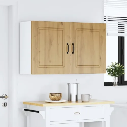 Zidni kuhinjski ormarići 2 kom Kalmar Artisan hrast, inženjersko drvo - hrast artisan 2x zidni ormarić (1 vrata) 50 cm širok 60  Cijena