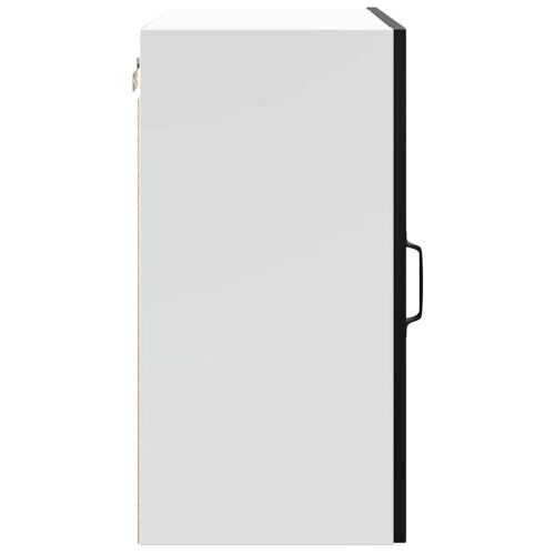 Zidni kuhinjski ormarići 2 kom Lucca Crni inženjerski drvo - Crna 2x zidni ormarić (1 vrata) širine 50 cm visine 60 cm Cijena