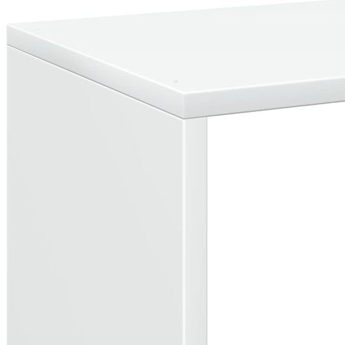 Paravan - Sobna pregrada / regal za knjige bijeli 102x29x103,5 cm drveni - Bijela 102 x 29 x 103.5 cm Cijena
