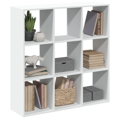 Paravan - Sobna pregrada / regal za knjige bijeli 102x29x103,5 cm drveni - Bijela 102 x 29 x 103.5 cm Cijena